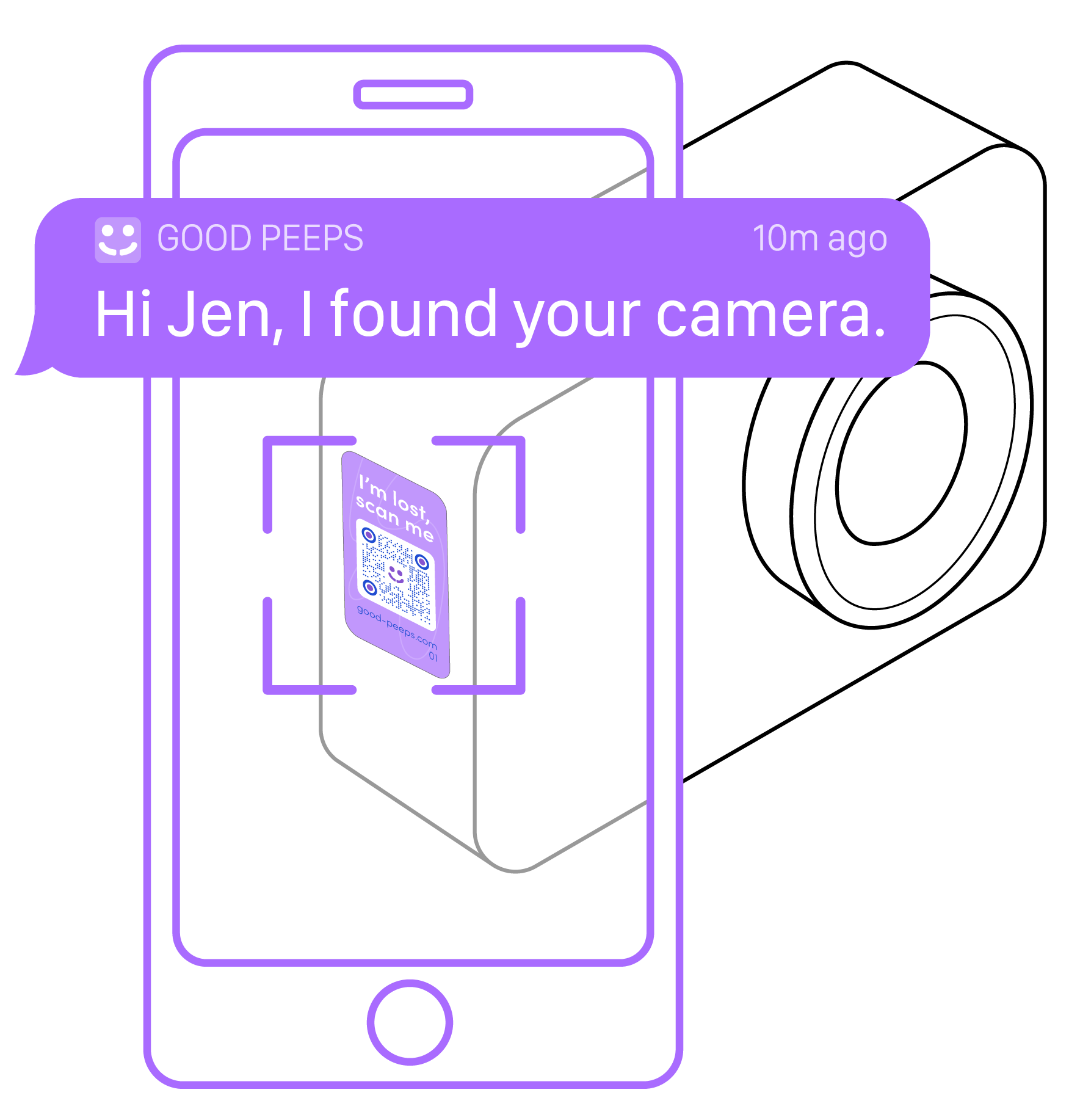 Scan and message flow placeholder